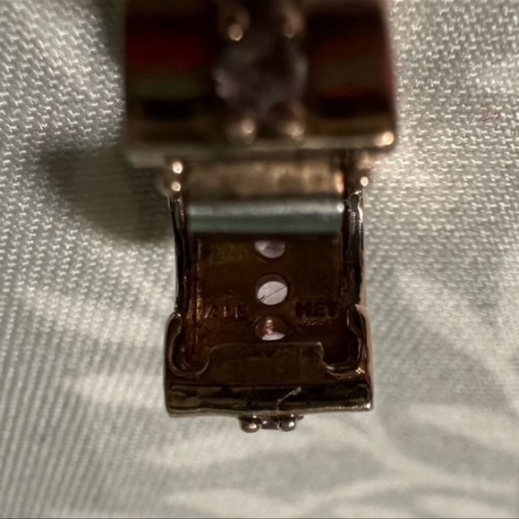 Pandora pink sparkling row clip charm - Picture 3 of 5